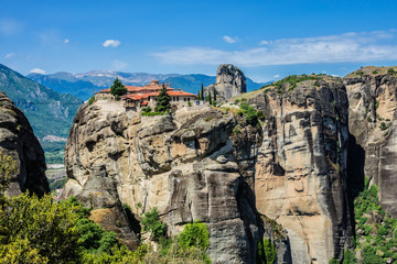 Holy Trinity Monastery (Agia Trias). Meteora, Peneas Valley