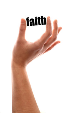 Smaller faith concept