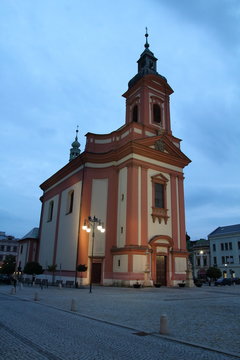 church in Hranice, Czech republic