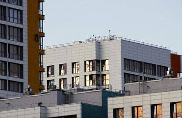 windows office building for background