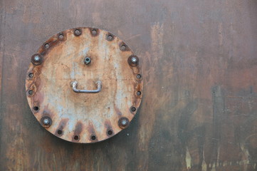 Domdeckel auf Stahltank Blindflansch