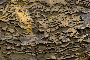 roche texture matière volcanique pierre lave volcan lanzarote  - obrazy, fototapety, plakaty