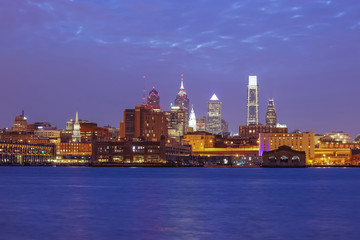 Fototapeta na wymiar Philadelphia skyline