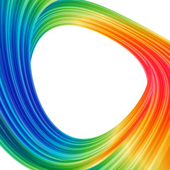 Abstract background with colored circle