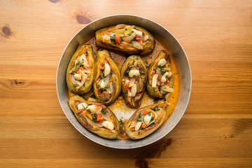 imam bayildi / Turkish traditional eggplant