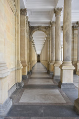 Karlovy Vary, Czech republic, colonnade      
