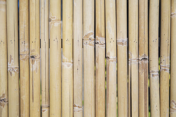 Bamboo wall