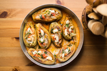 imam bayildi / Turkish traditional eggplant