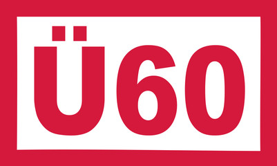 Over 60 birthday - Ü60 german