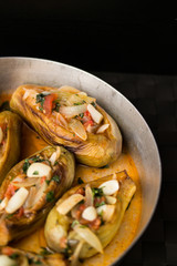 imam bayildi / Turkish traditional eggplant