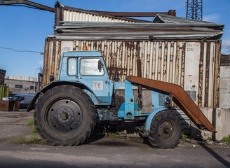 Obraz premium Трактор