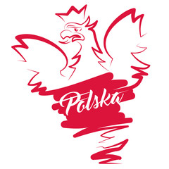 Polska - symbol, logo, orzeł