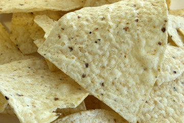This is a photograph of Tortilla chips