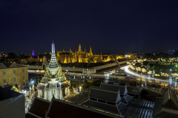 Wat Phra Kaew Royal Palace in Bangkok, Thailand