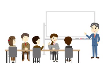 研修・セミナー風景 シニア講師