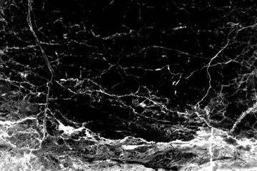 Naklejka premium Black marble patterned (natural patterns) texture background, ab