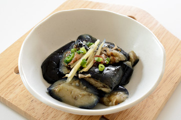 茄子の揚げびたし