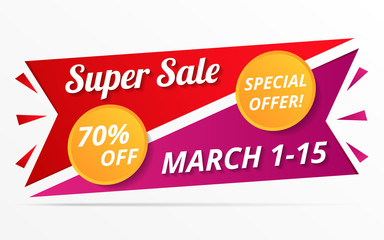 Super Sale Banner