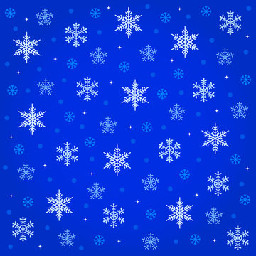 Background with snowflakes