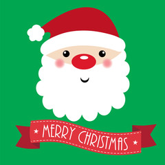 Cute santa claus design