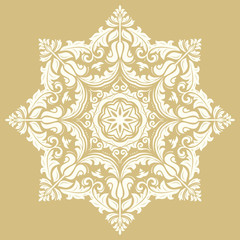 Oriental Abstract Vector Pattern