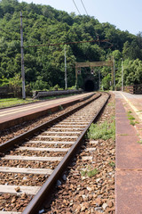 Fototapeta premium Varenna train station