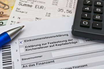 Finanzamt Steuererklärung 