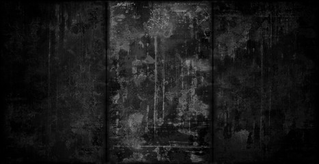 Extra Dark Grungy Metal Background