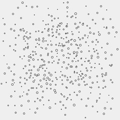 Abstract minimalistic black and white pattern hexagon