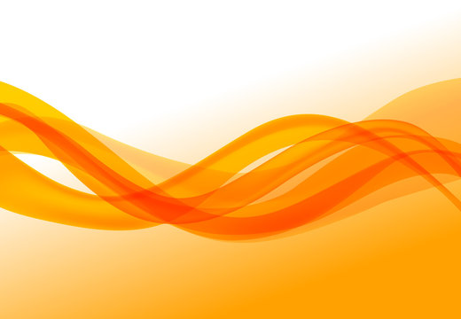 Wave Abstract Backgrounds orange