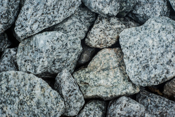 Grey stones natural background