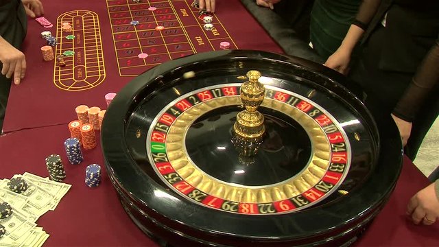 Roulette game.