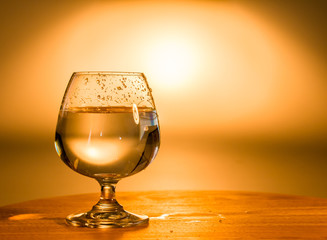 glass of water