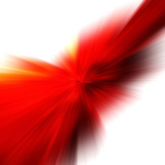 Red Abstract Zoom Motion background