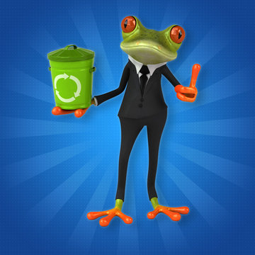 Fun frog