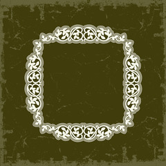 Frame in vintage style