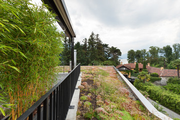 roof terrace of a modern apartment © alexandre zveiger