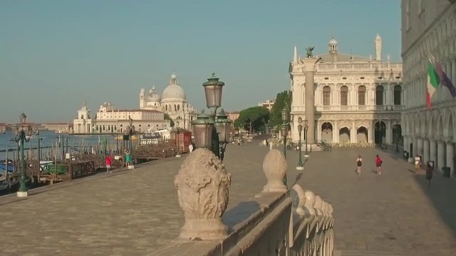 Amazing views of San Marco square and The Doge's Palace, Venice, Italy
