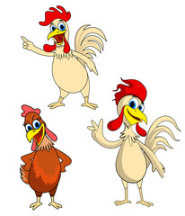 Chicken family