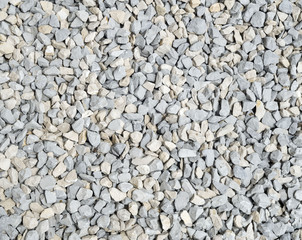 Gray and ecru rubble closeup