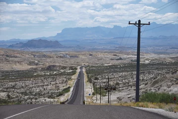 Stoff pro Meter View over Big Bend National Park close to Terlingua, Texas, U.S.A. © mosesrode