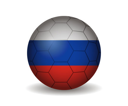 russia soccer ball