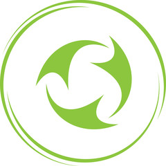 recycle symbol.