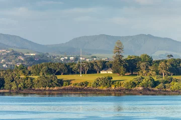 Foto op Canvas Waitangi treaty grounds in Paihia, Northland, New Zealand © Val Traveller