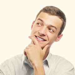 Young Man Smiling