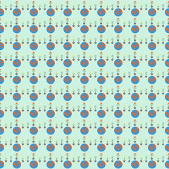 Flower shape pattern, digitally created for using as web background