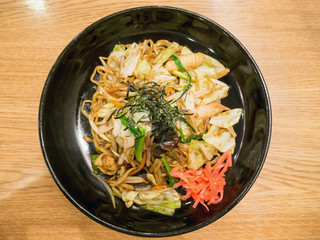 Yakisoba, japanese fried noodle