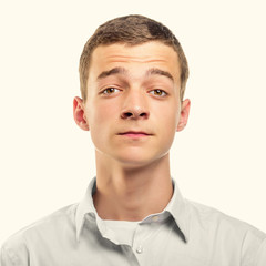 Young Man studio portrait.