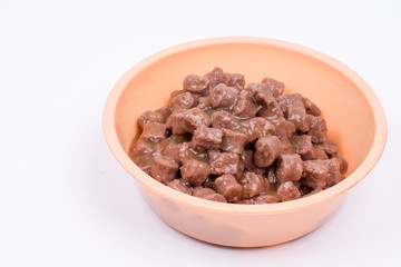 Beef pork chicken meat for dog and cat pets