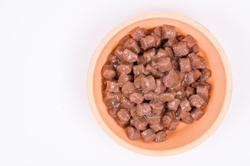 Beef pork chicken meat for dog and cat pets